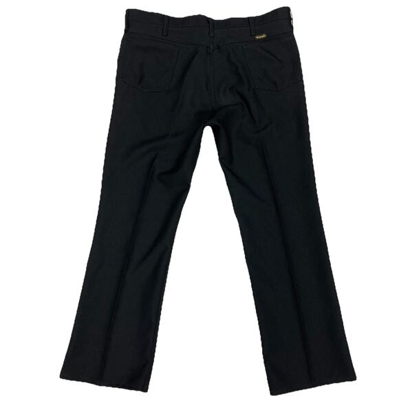 Vintage Wrangler 82BK Black Western Work Pants Men’s 40x32 USA Made - Picture 1 of 8